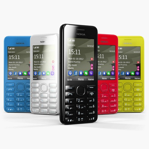 Nokia 206 dual - nokia, tasti