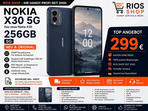 Nokia x30 navi - 5g,