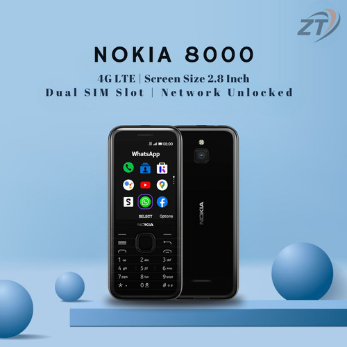 Nokia 8000 pollici 4 - 4g, gb