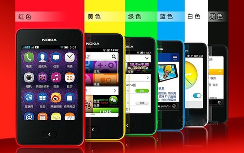 Smartphone nokia asha 501 dual - nokia,